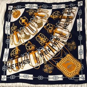 COPY - Classic Hermes Cliquetis silk scarf